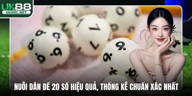 Nuôi Dàn Đề 20 Số Hiệu Quả, Thống Kê Chuẩn Xác Nhất