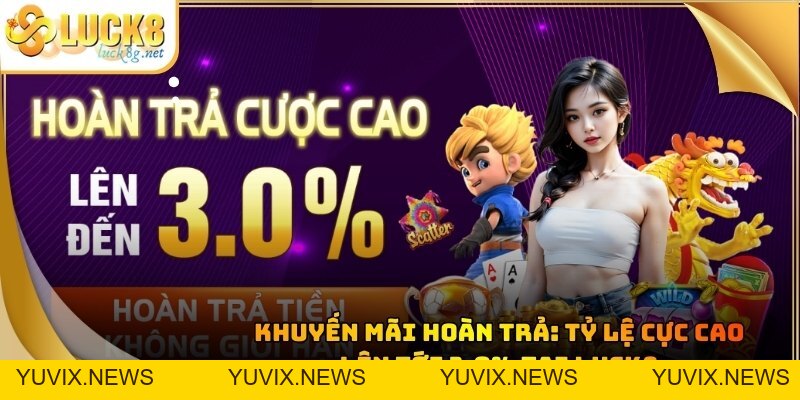 Luck8 Khuyến Mãi - Sự Kiện Ưu Đãi Khủng Số 1 Đông Nam Á