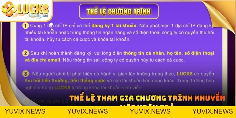 Khuyến Mãi Hoàn Trả: Tỷ Lệ Cực Cao Lên Tới 3.0% Tại Luck8